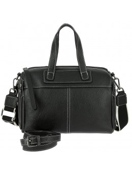 Женская кожаная сумка 8708 BLACK